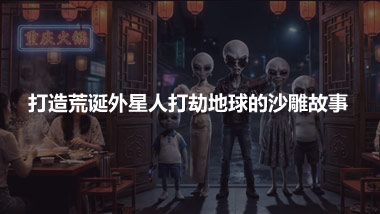 打造荒誕外星人打劫地球的沙雕故事